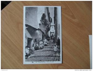 CPA  Y6L - constantine une rue arabe animee cap