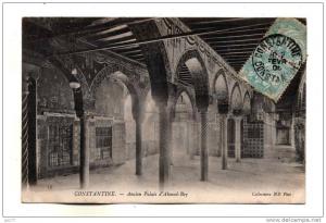 Constantine Vue interieure Ancien Palais Ahmed Bey ecrite en 1905 Collections ND Phot n° 15