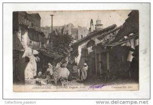 cp, Algérie, Constantine, Quartier des Forgerons Arabes, voyagée 1904
