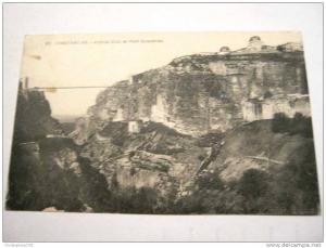 CPA AFRIQUE DU NORD CARTE POSTALE ECRITE 1933 CONSTANTINE CORRESPONDANCE