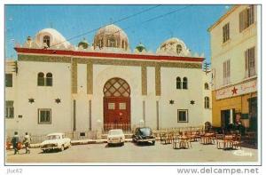 CP.  CONSTANTINE.  LA  MEDRASSA  ET  LA  PLACE.  trous  agraphe  gauche