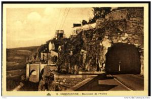 CPA - Algérie - CONSTANTINE - Boulevard de l'abime - Neuve -