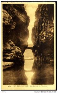 CPA - Algérie - CONSTANTINE - Les gorges du Rhummel - Neuve -