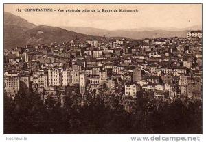 Algérie- Constantine-Vue générale  prise de la route de Mansourah-1926