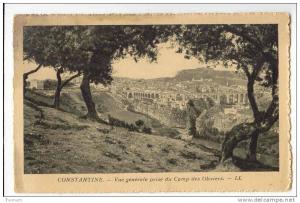 C7372 - CONSTANTINE - Vue générale prise du Camp des Oliviers