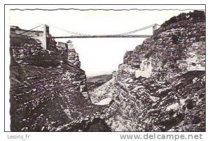 CPA - PHOTO - CONSTANTINE - PASSERELLE SIDI M'CID - 34 - C. A. P.