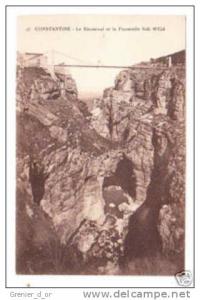 Le Rhummel et la passerelle sidi M'cid