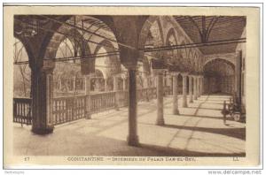 Constantine  intérieur du palais Dar El Bey