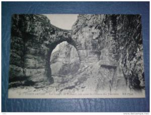 VDS CPA CONSTANTINE LES GORGES DU RUMMEL VUE PRISE DU CHEMIN DES TOURISTES