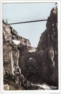 Constantine-Les Gorges du Rhummel et la Passerelle-ED.Combier,Mâc on-N°170-Circulé -Réf Alg  20