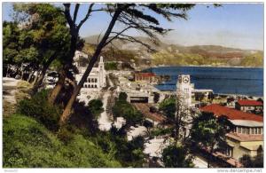 PHILIPPEVILLE - CONSTANTINE -QUARTIER DE LA GARE HOTEL DE VILLE ET LE PORT