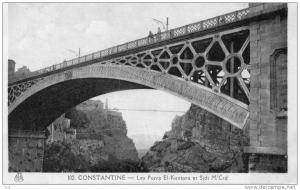 Algérie - CONSTANTINE -les Ponts  El Kantara et Sidi M´Cid -  Editions  Photos-Africaines EPA n° 102 *PRIX FIXE