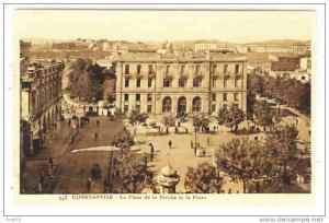 ALGERIA - 0079 Constantine - La Place de la Brèche et la Poste