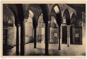 ALGERIE CONSTANTINE     nterieur du Palais de la Division ( Salle d´ entree )