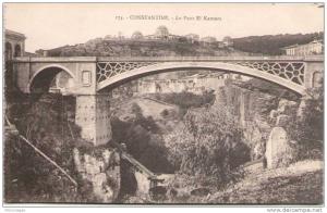 CONSTANTINE -  Le pont El Kantara