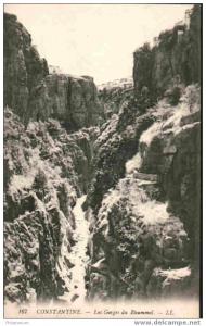 ALGERIE CONSTANTINE Les Gorges du Rhummel