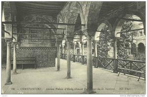 CONSTANTINE.  Ancien Palais d'Hady-Ahmed Bey, Cour de la Suatane.