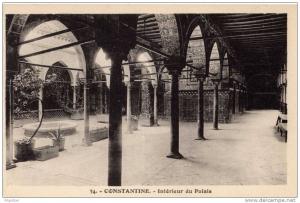 ALGERIE / ALGERIEN    CONSTANTINE - INTERIEUR DU PALAIS