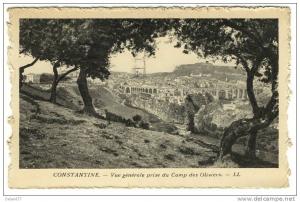 CONSTANTINE - Vue Générale Prise du Camp des Oliviers