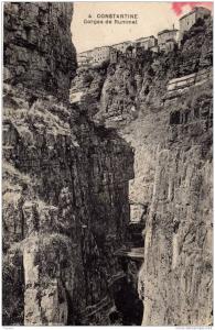 ALGERIE  CONSTANTINE    Gorges du Rummel