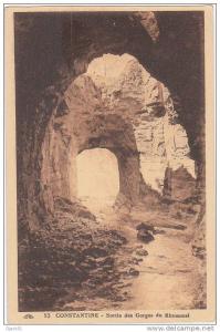 53 - Constantine - Sortie des Gorges du Rhummel