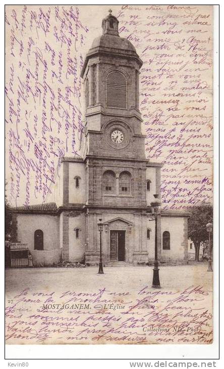 ALGERIE MOSTAGANEM L´Eglise