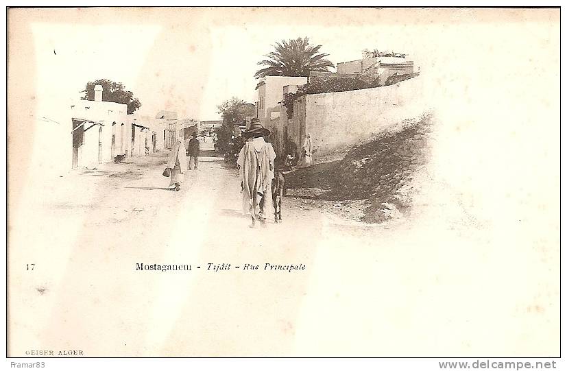 Mostaganem - Tijdit - Rue principale
