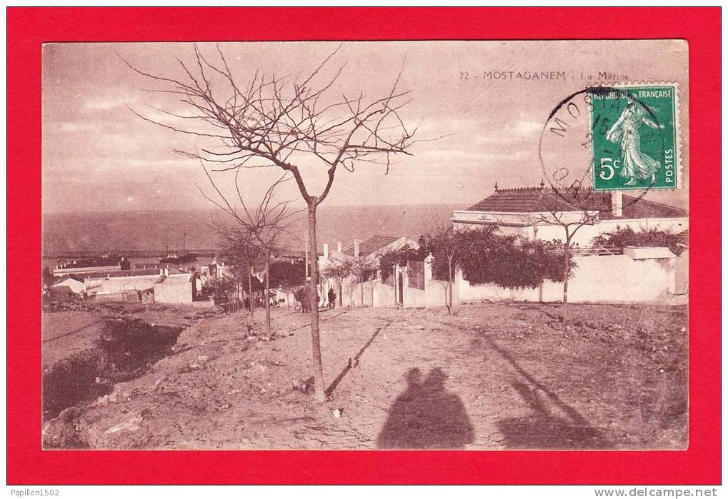 E-Algérie-57P12 MOSTAGANEM, la Marine, vue générale, cpa