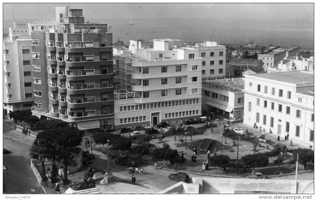 NOSTAGANEM...SQUARE DU DR.QUEYRAT ....CPSM PETIT FORMAT ANIMEE