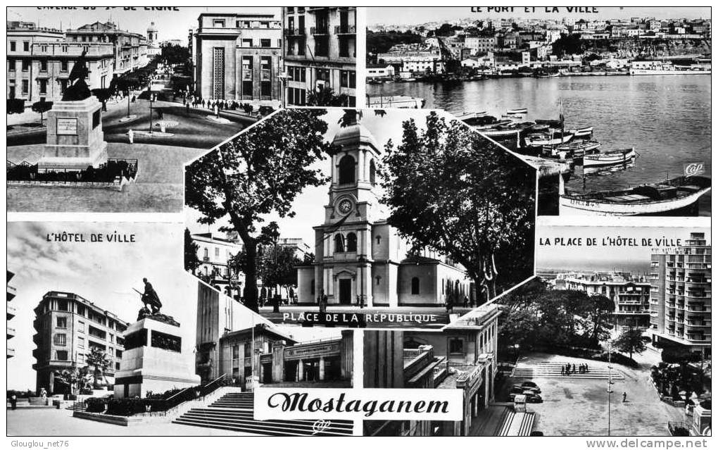 MOSTAGANEM....SOUVENIR... 5 VUES....CPSM PETIT FORMAT