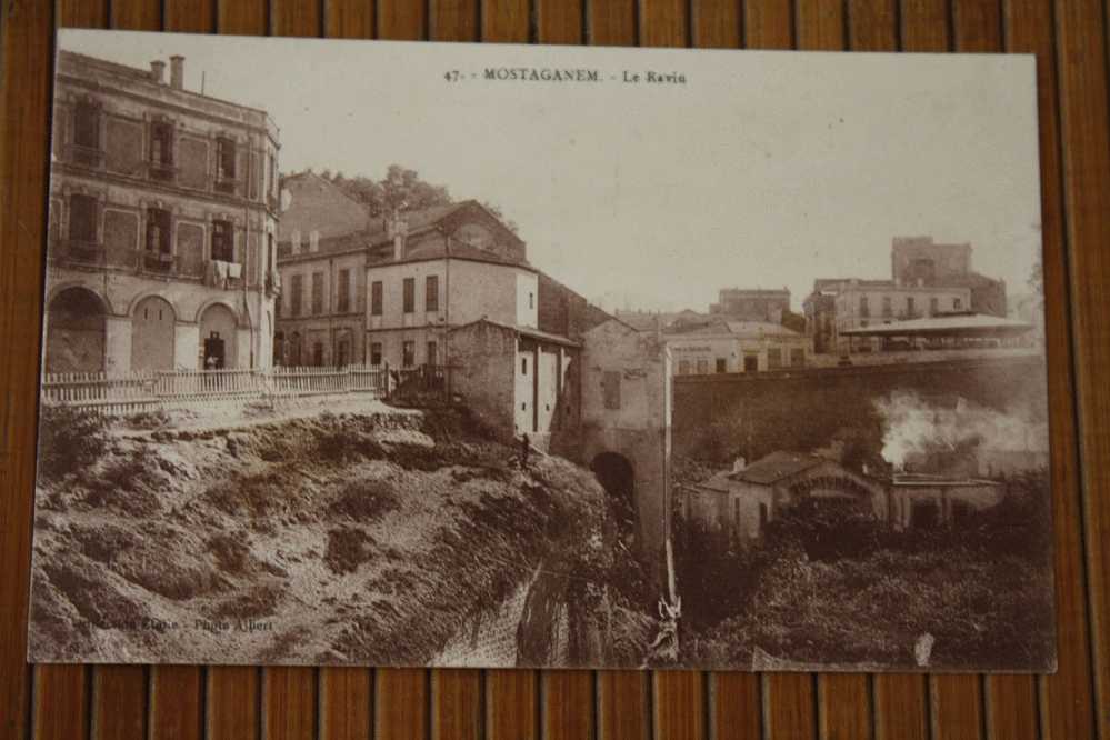 CPA MOSTAGANEM Le Ravin Algérie Ex Colonie Française