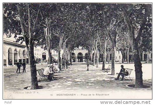 MOSTAGANEM - place de la republique    (19434)