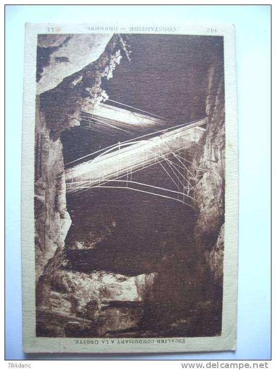 CONSTANTINE - Rhummel   142 -  Escalier conduisant à la Grotte