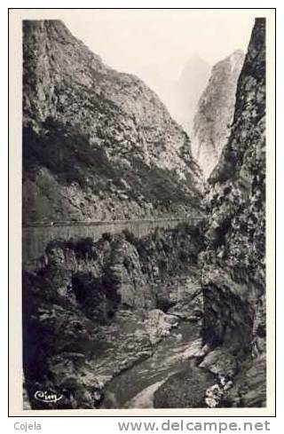 Alg - Environs de Sétif ( Constantine ) Défilé du Chabet El Akra