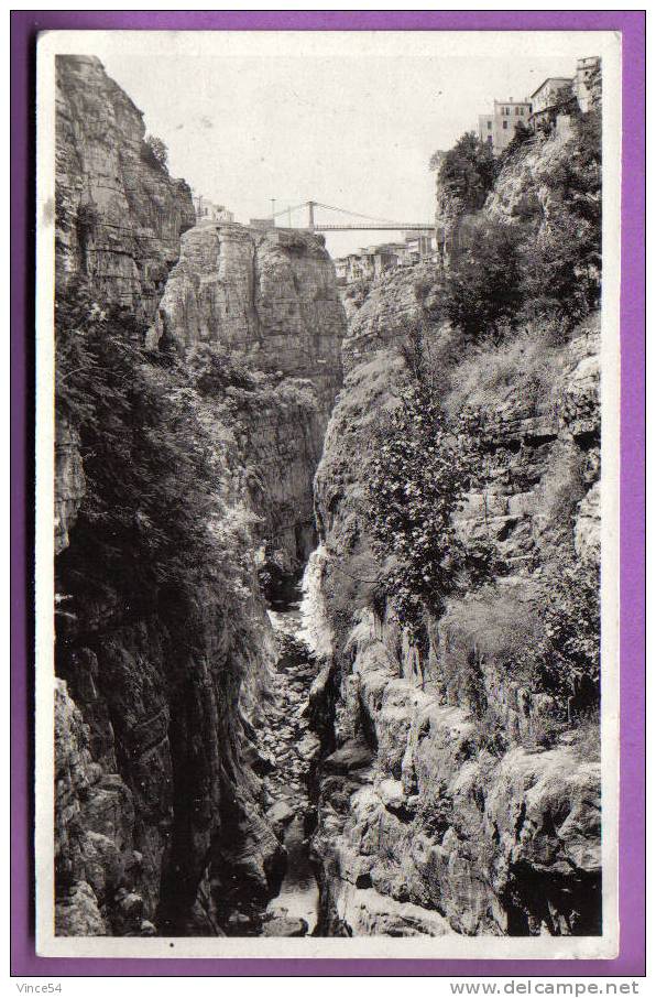 Constantine - Dans Les Gorges Du Rummel. Editions La Cigogne.Alger.N°946
