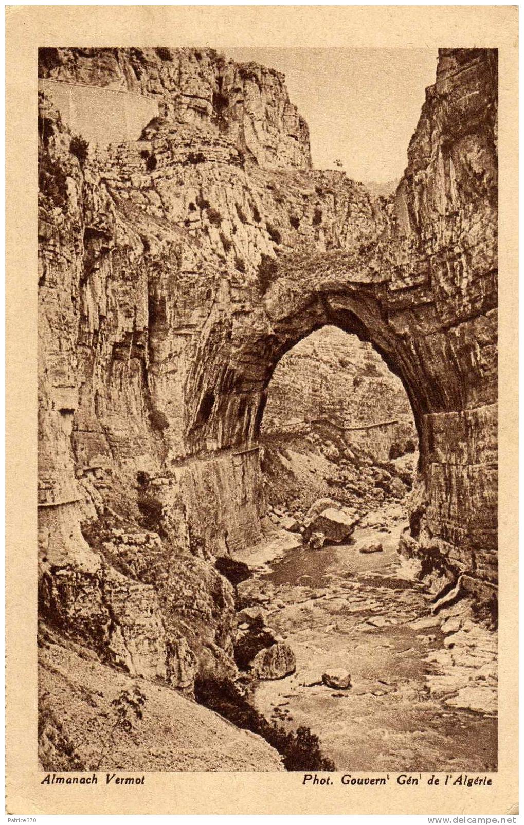 ALGERIE CONSTANTINE - Les gorges du Rhumel