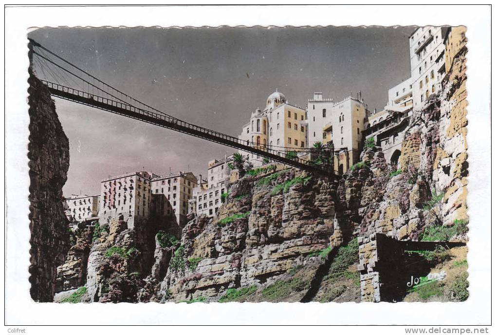 Constantine         La Passerelle Perregaud et la Médersa