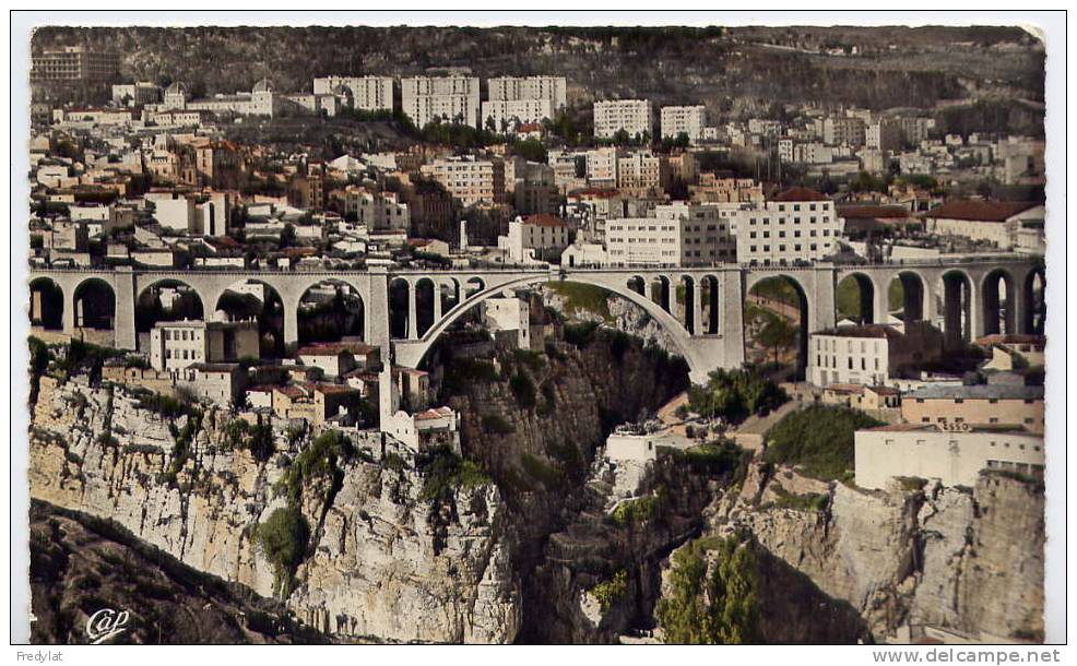 CONSTANTINE  VUE GENERALE  DE SIDI RACHED  CARTE AYANT CIRCULEE