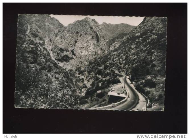 CPSM CARTE PHOTO  ALGERIE  kerrata les gorges le pain de sucre