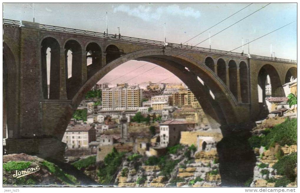 (dd) CPSM Constantine pont sidi roched (bonne etat)