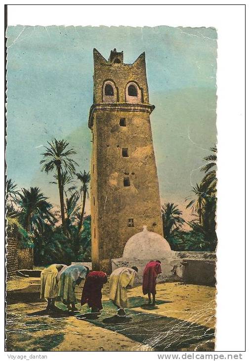 CP, Algérie, Constantine, La Prière à Sidi M'Cid, écrite