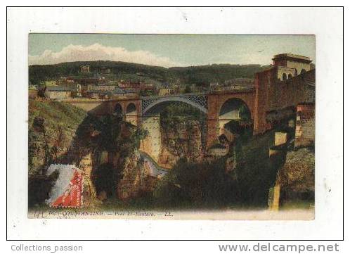 cp, Algérie, Constantine, Pont El-Kantara, écrite