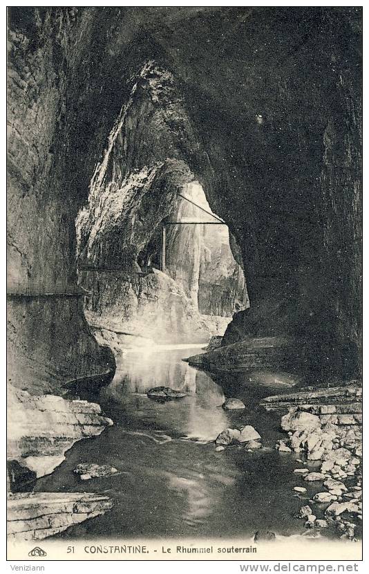 CONSTANTINE - Le Rhummel souterrain