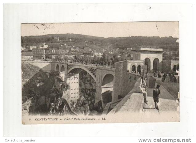 cp, Algérie, Constantine, Pont et Porte El-kanfara