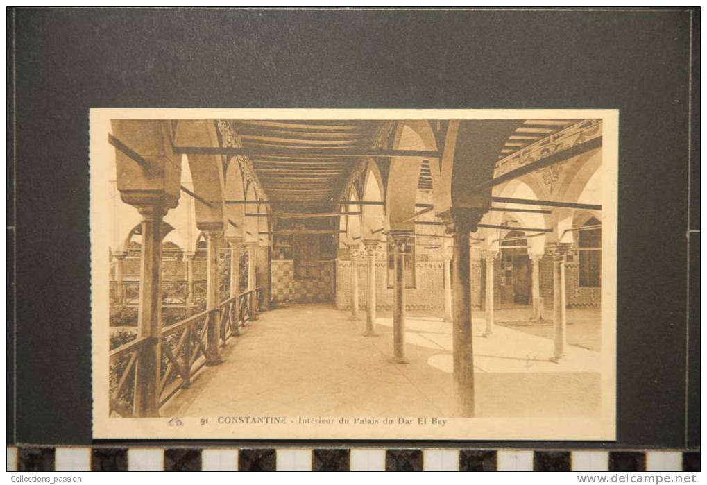 ALGERIE CONSTANTINE INTERIEUR DU PALAIS DU DAR EL BEY
