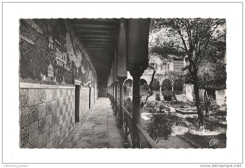 cp, Algérie, Constantine, Intérieur du Palais du Dar El Bey
