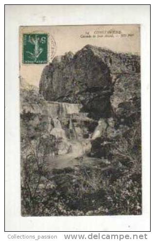 cp, Algérie, Constantine, Cascade de Sidi-Mécid, voyagée
