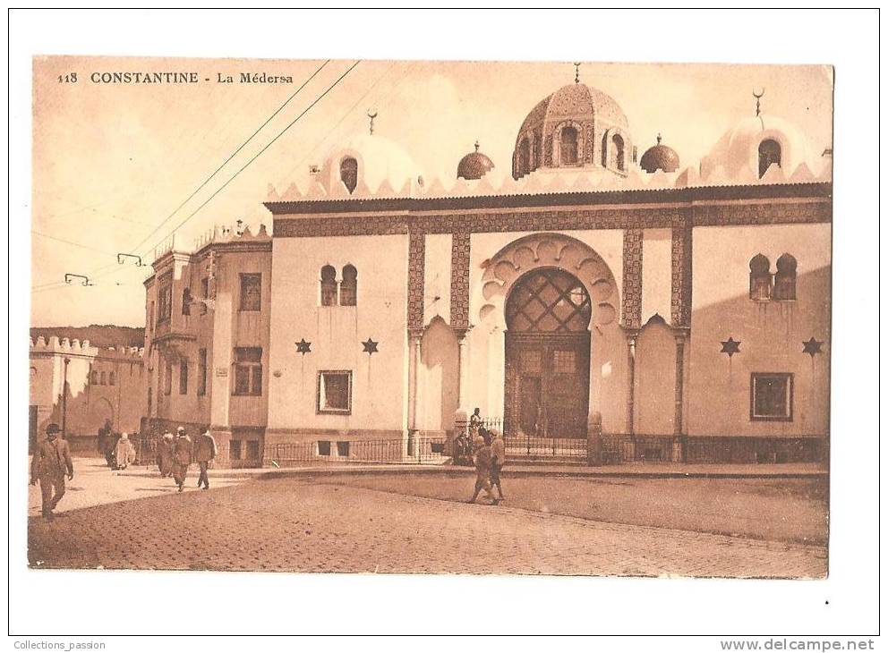 CP, Algérie, Constantine, la Médersa, 1926, voyagée