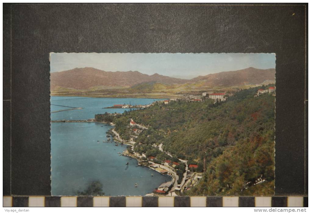 ALGERIE CONSTANTINE BOUGIE  LA COTE LA BAIE ET LE PORT