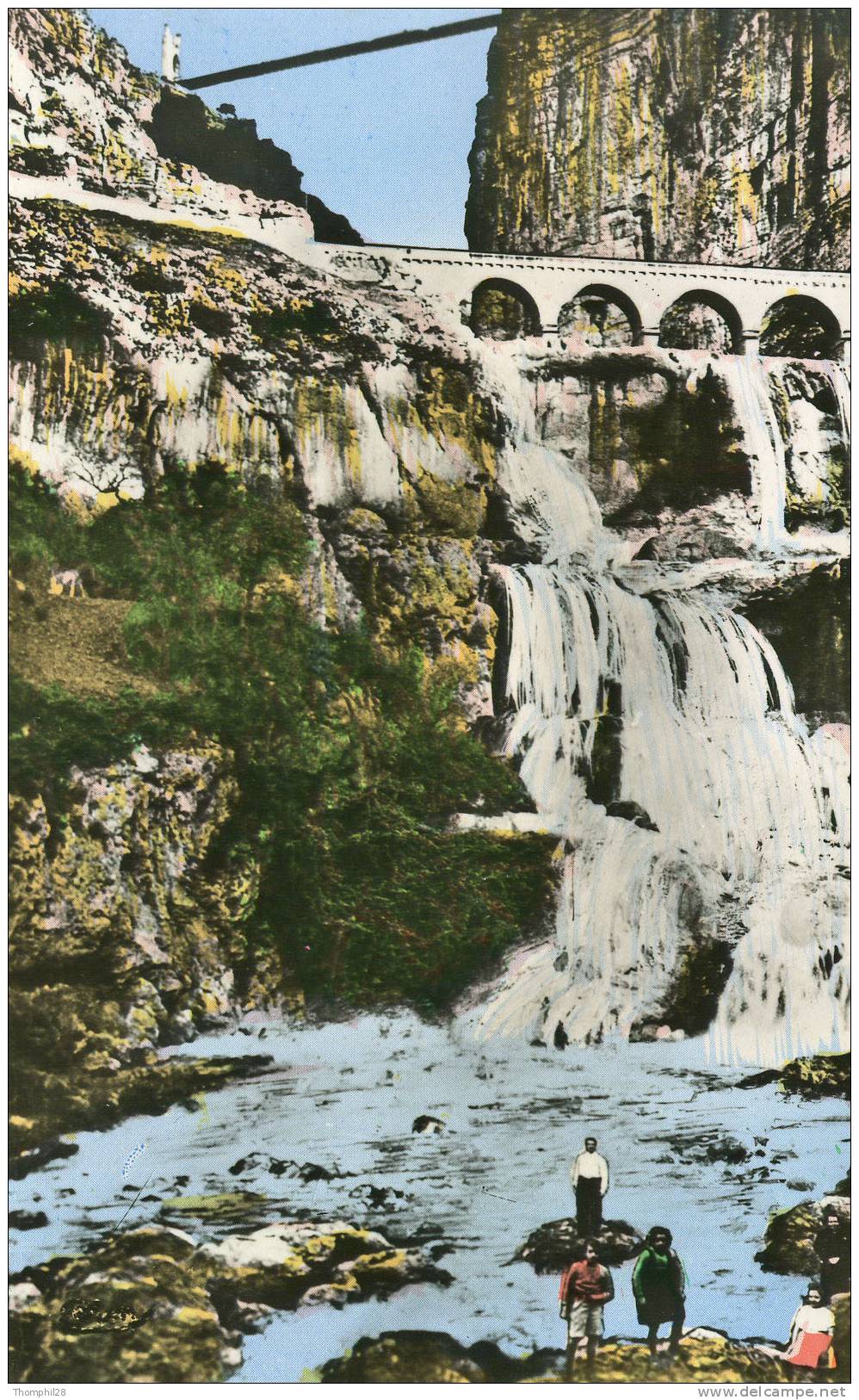 CONSTANTINE - Les Chutes de l´Oued-Rhummel - CPSM, petit format neuve